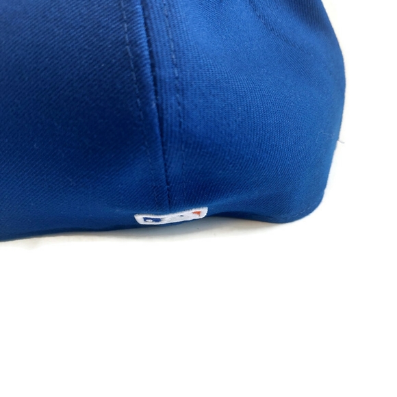 59Fifty New Era Size 7 1/2 New York Mets Fitted Hat Cap On Field Blue - Picture 4 of 6